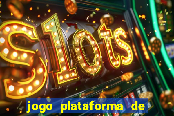 jogo plataforma de 3 reais